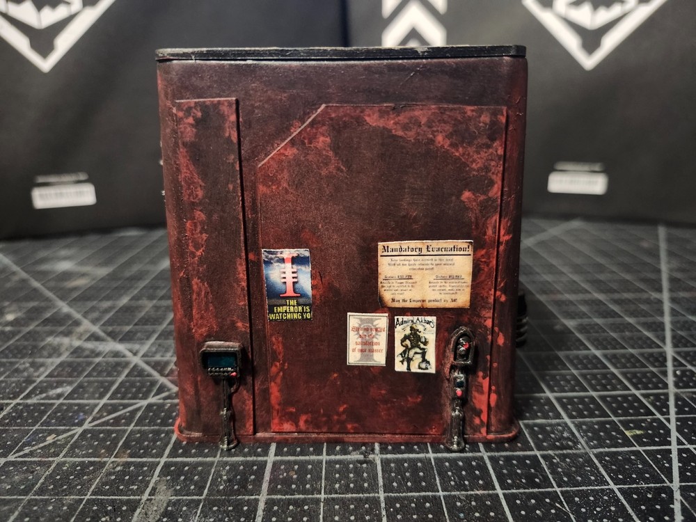 wargame terrain exhaust tower #8