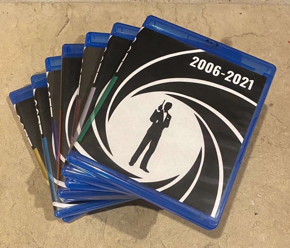 Ian Fleming/James Bond Collection - Custom Blu-ray Covers & Empty Cases