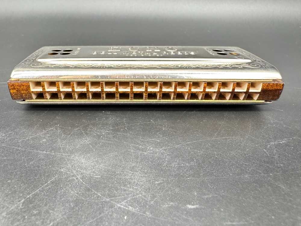 M. Hohner Echo Harp 54/64 M 2 Harmonica, Double-Sided C/G Keys