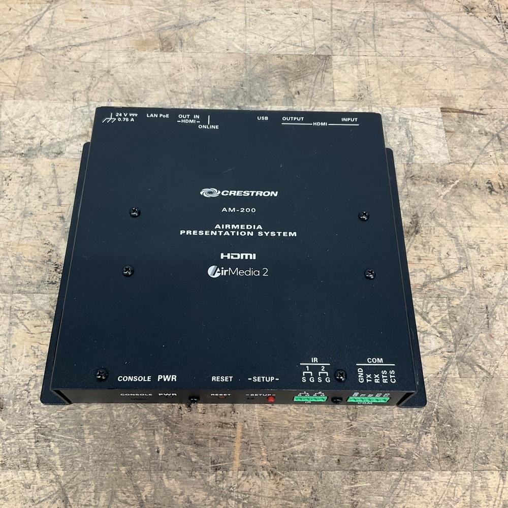 Crestron AM-200 AirMedia 2 Presentation System HDMI Wireless Streaming Device