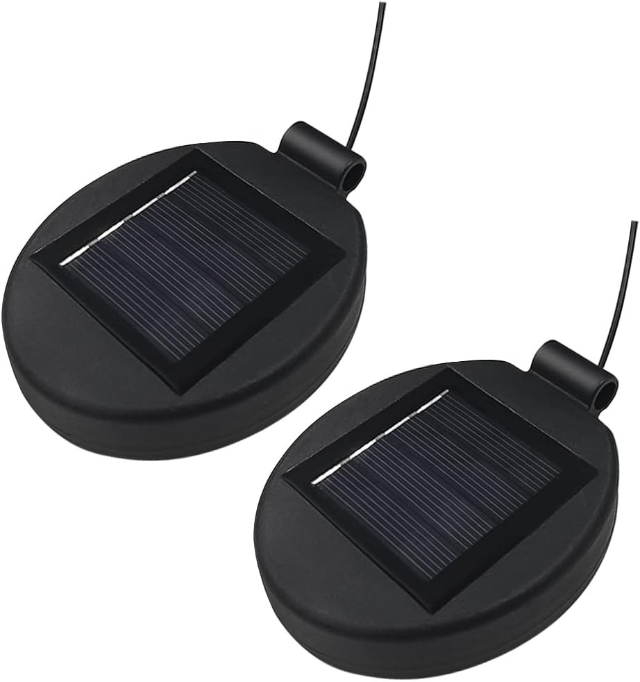 Solar Lantern Light Replacement Top for Flower Light ,LED Solar Panel Lantern
