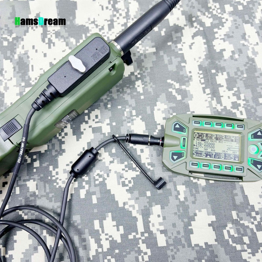 Handheld Tactical Walkie Talkie with Keypad Display Unit KDU Controller