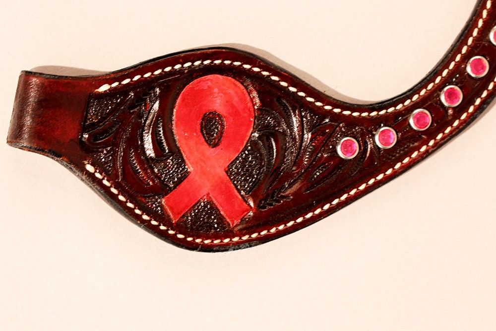 HILASON Leather One Ear Headstall Ear Piece Replacement Detachable Ear-Loop