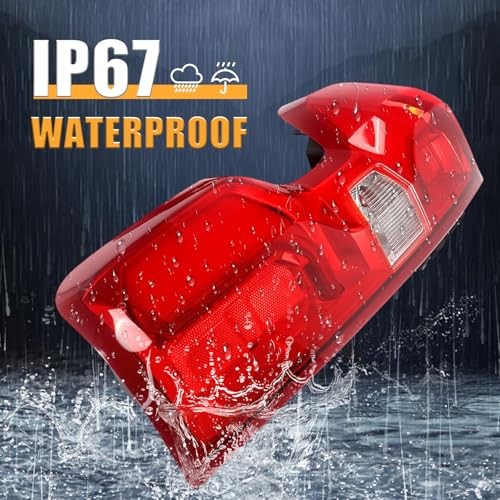 LED Tail Lights Compatible with 2019-2023 Chevy Left Driver Side LED Type