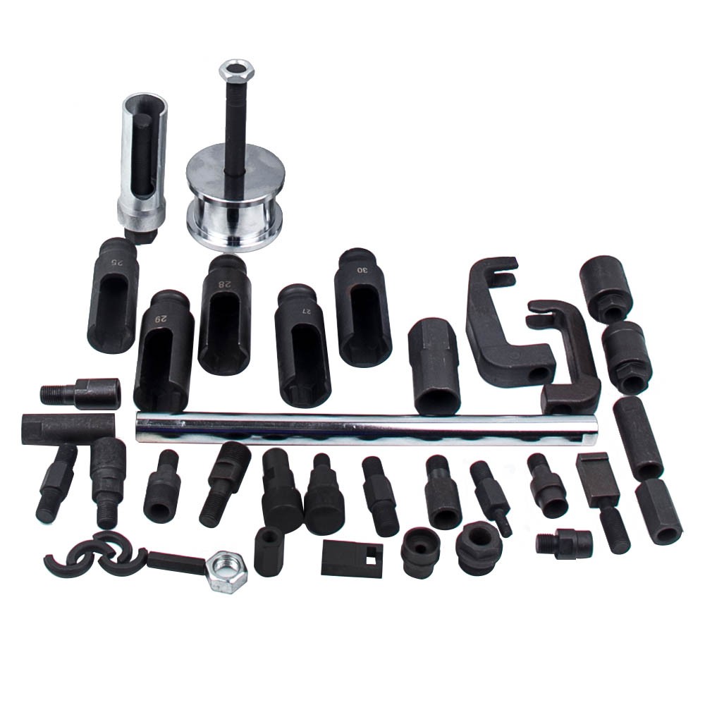 Auto Truck Diesel Injector Extractor Slide Hammer Puller Full Tools Set