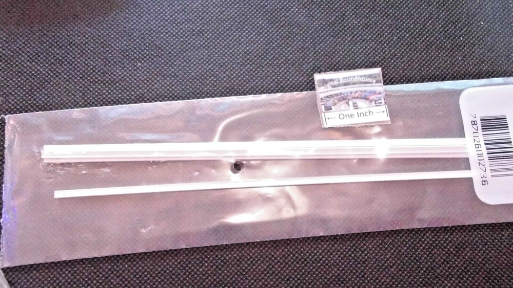 Evergreen Scale Models #273 Styrene I-Beam, .100", pkg. 4 - Details Below