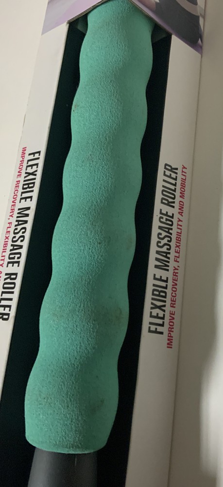 🧷 SELF FLEXIBLE MASSAGE ROLLER , 18” teal, 🆕 read👇