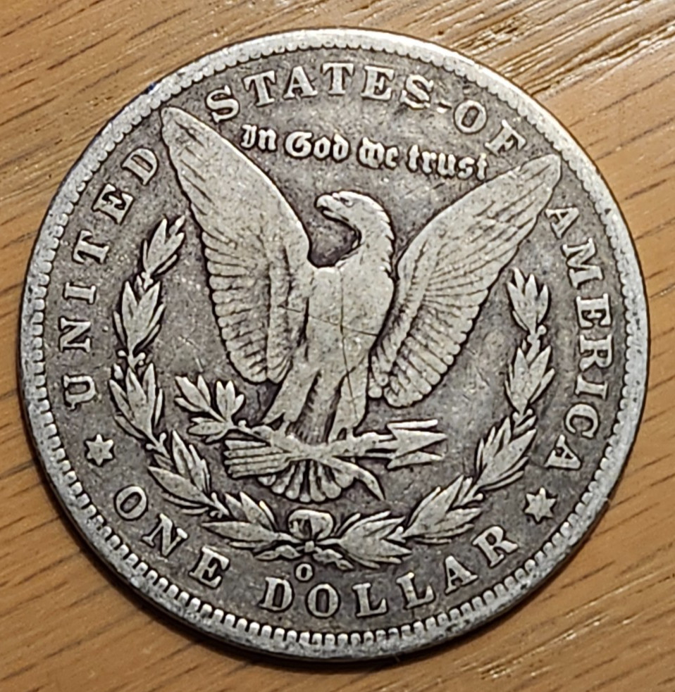1886 O MORGAN 90% SILVER