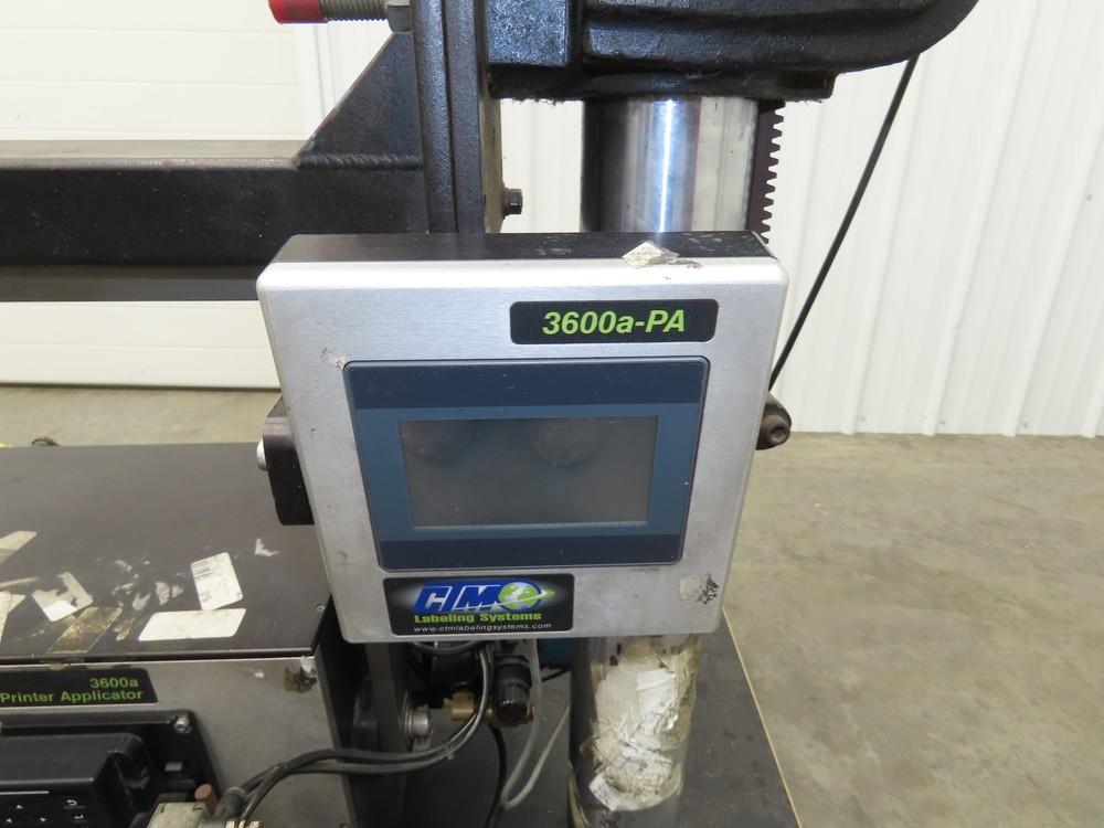 CTM 3600A-S84-EX High Speed Label Applicator SATO Thermal Printer 5" Width