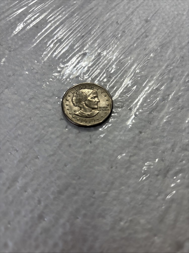 1979 D Mint Mark Susan B Anthony Dollar Coin Circulated