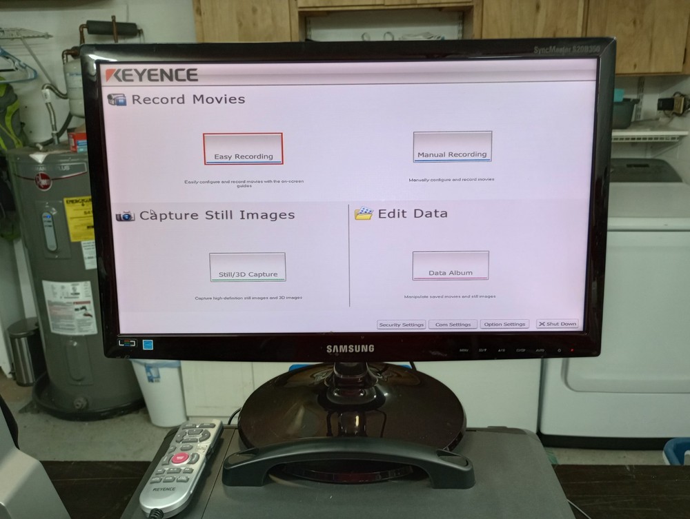 Keyence VW-6000 High Speed Motion Analysis Digital Microscope