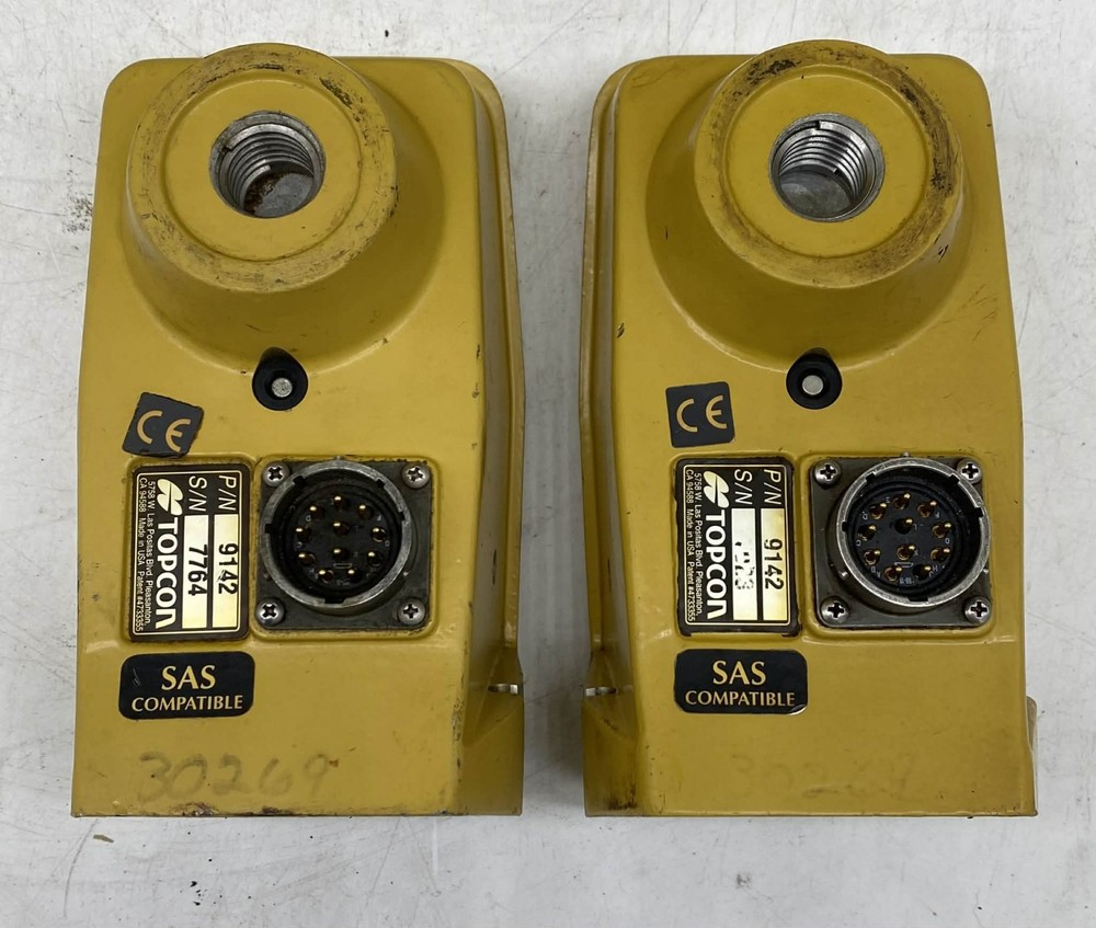 TOPCON SYSTEM FOUR 9254 Control Boxes, SONIC TRACKER II 9142 w/ Case ST2, 4