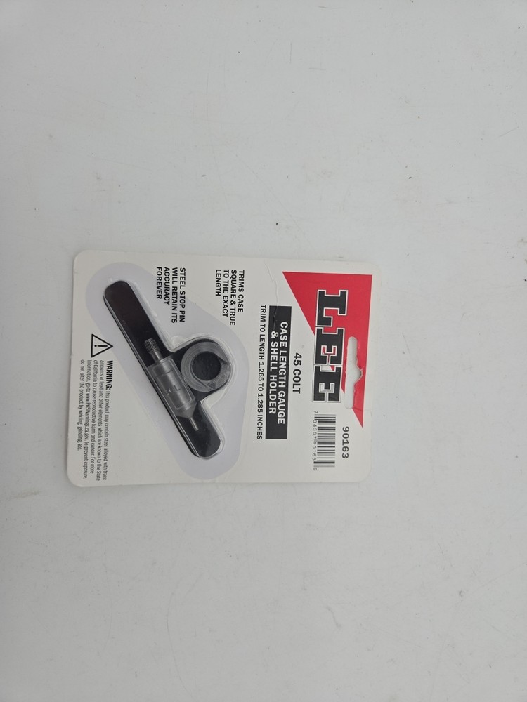 Lee Case Length Gauge & Shell Holder 45 Colt