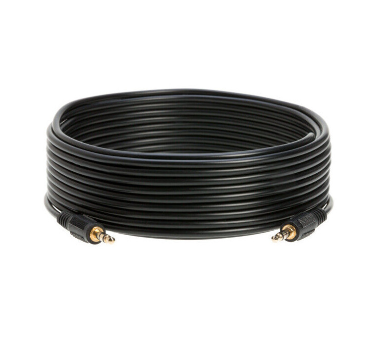 3.5mm Audio Stereo Male to Male Cable Aux Headphone Jack 3F-100FT Multi-Pack LOT