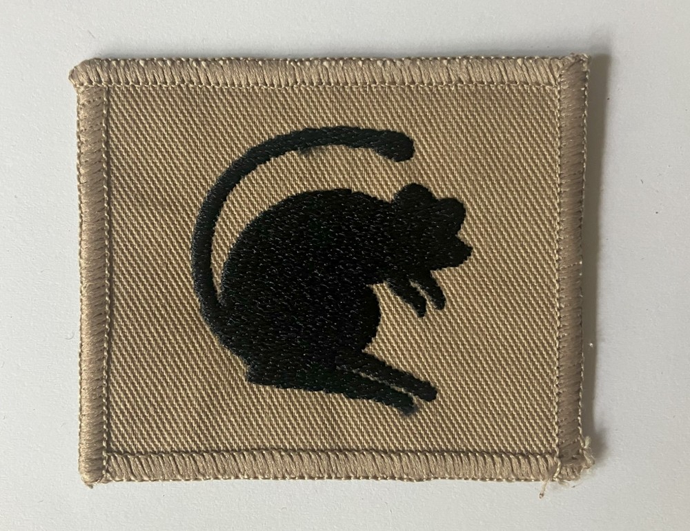 British Army 4th Armoured Brigade TRF, desert subdued right facing jerboa