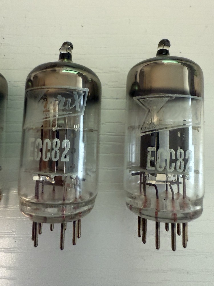 ECC82 Zaerix Tubes – NOS – Set of 4