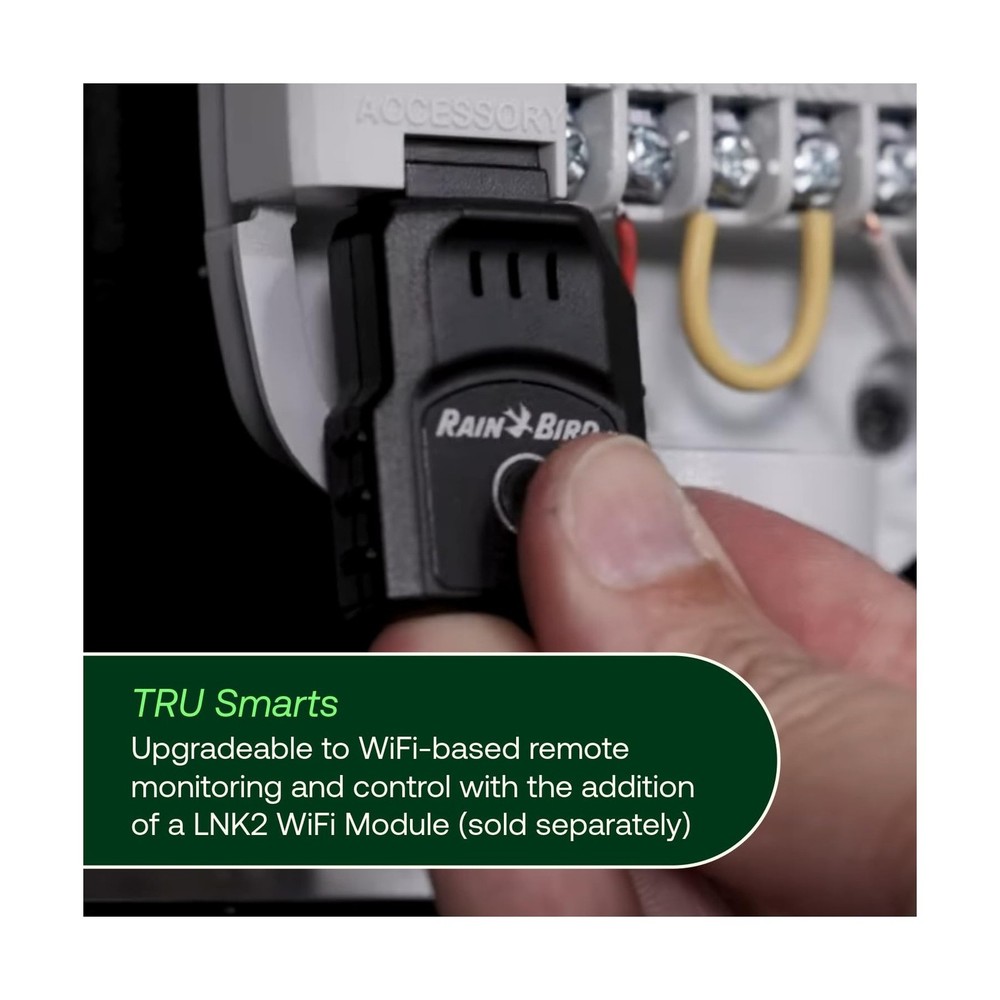 Rain Bird TRU6I Program-Based Indoor Irrigation Controller/Timer, WiFi Ready,...