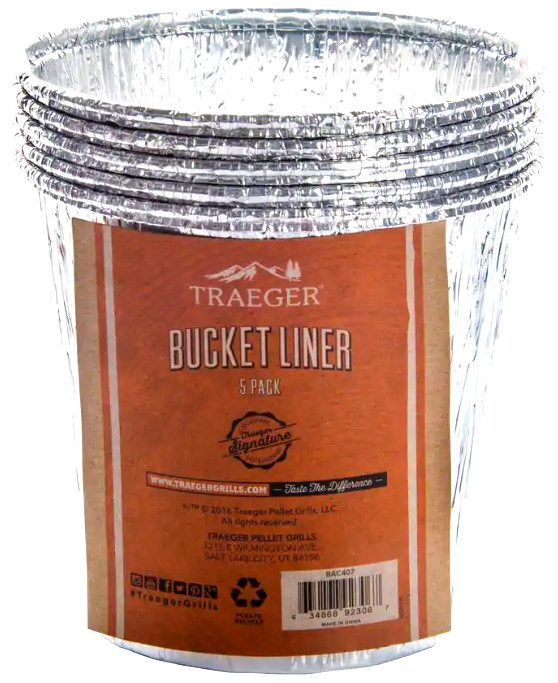 Traeger Bucket Liner - 5 Pack