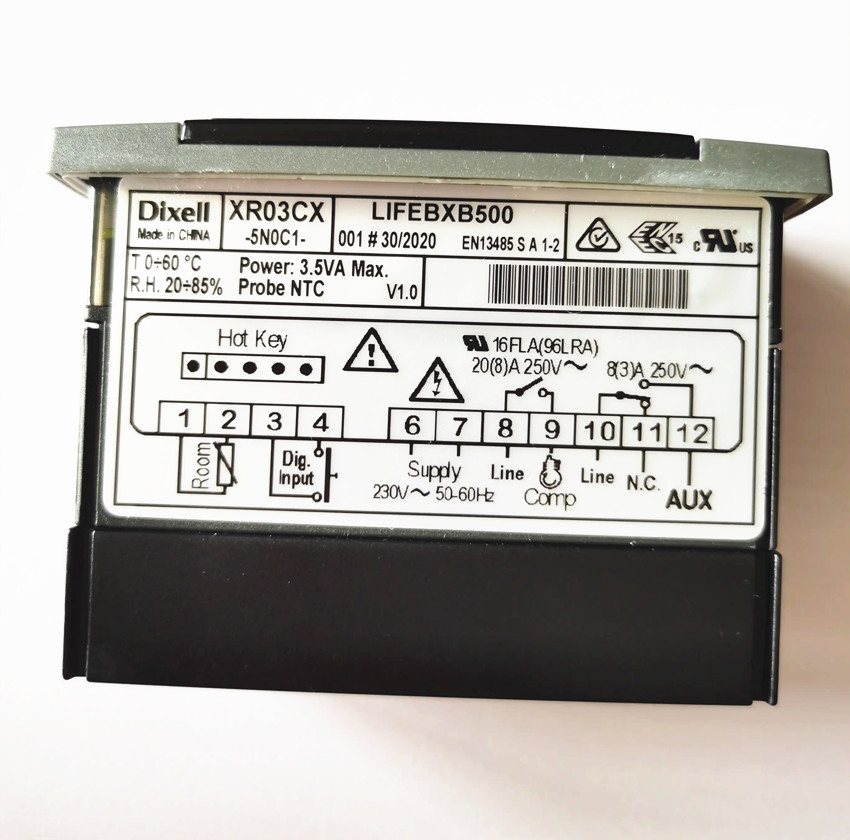 1pcs Dixell XR03CX-5N0C1 （Without Buzzer） Double Output Temperature Controller