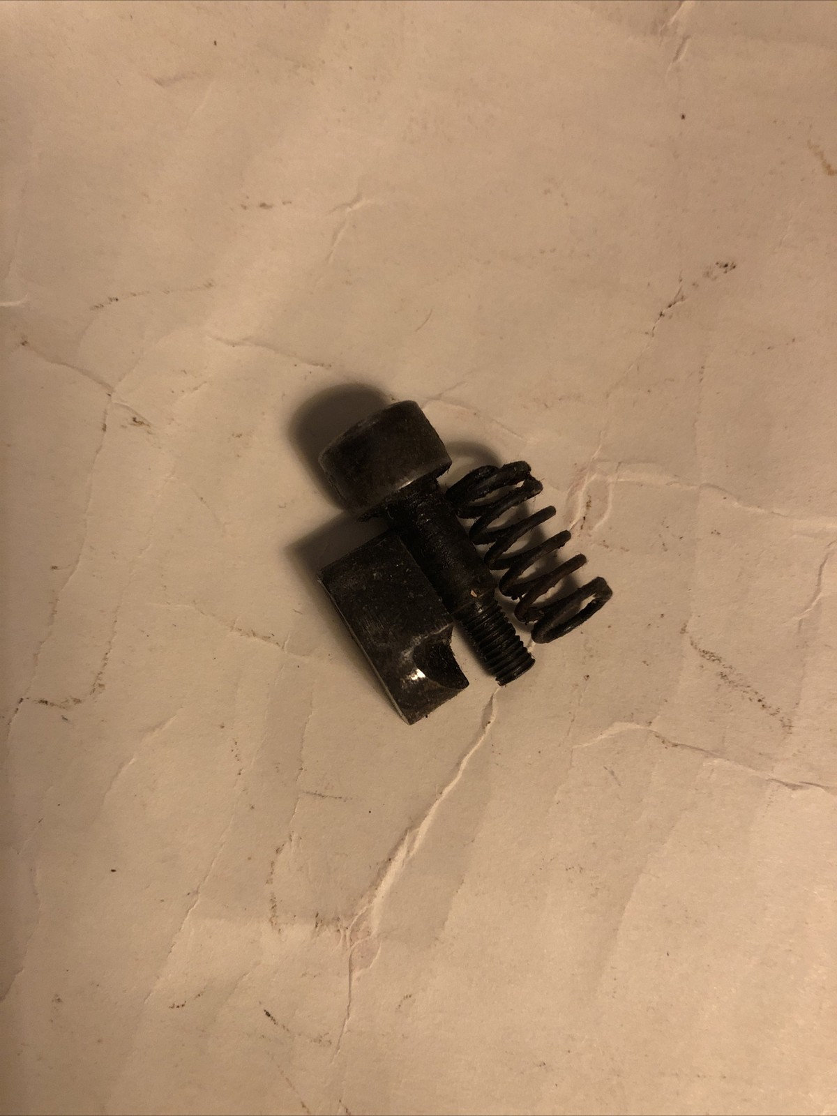 WW2 Japanese bayonet CATCH & Button Toyoda Jidoshoki SEISAKUSHO WWII Japan Part