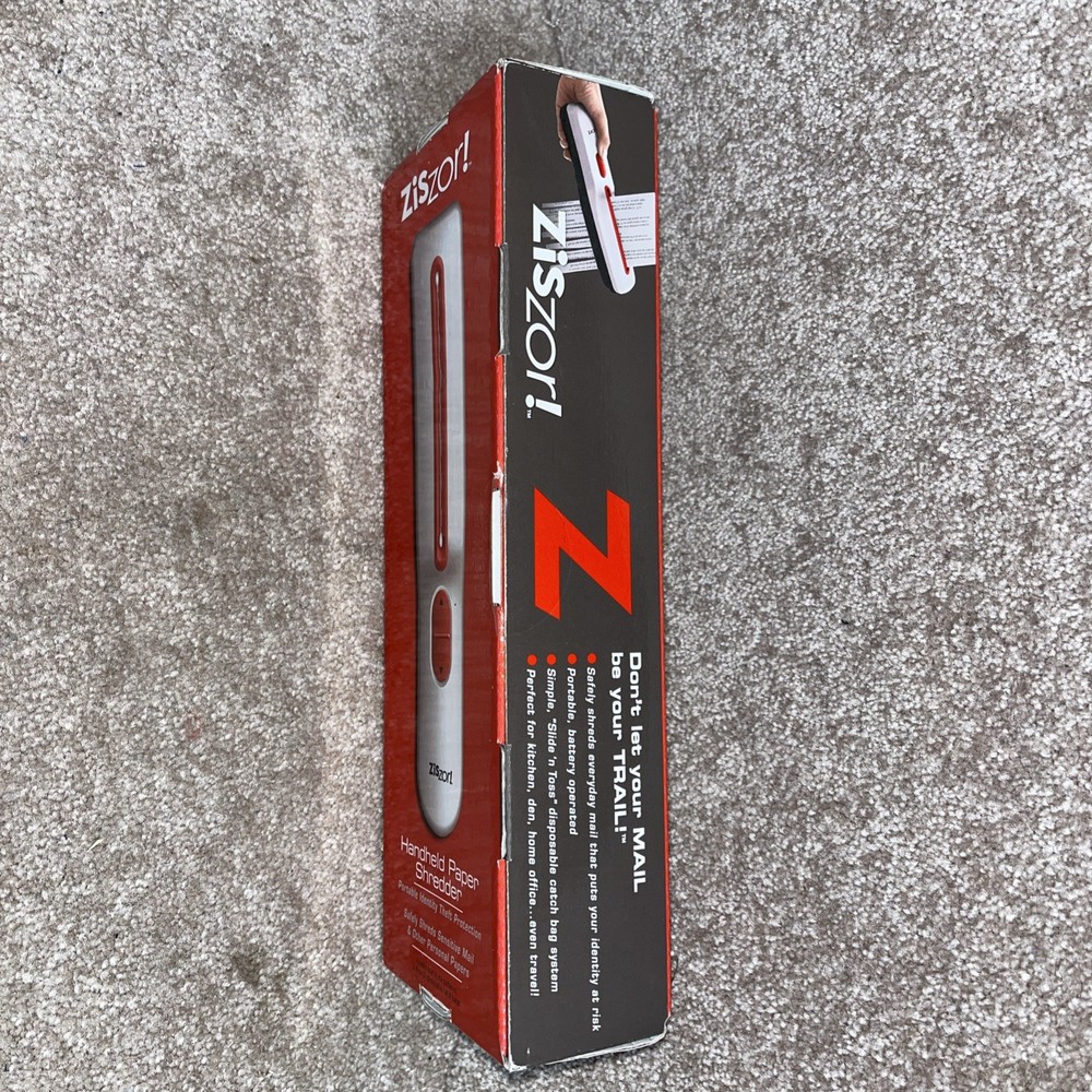 Ziszor! Handheld Paper Shredder New