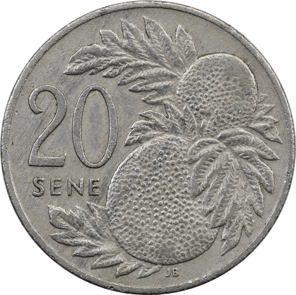Samoa - 20 Sene - 1974 - Breadfruit