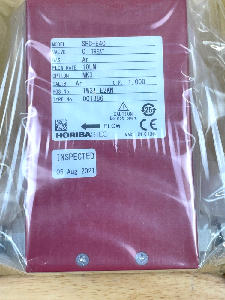 Horiba STEC SEC-E40 MK3 Mass Flow Meter, 10 SLPM