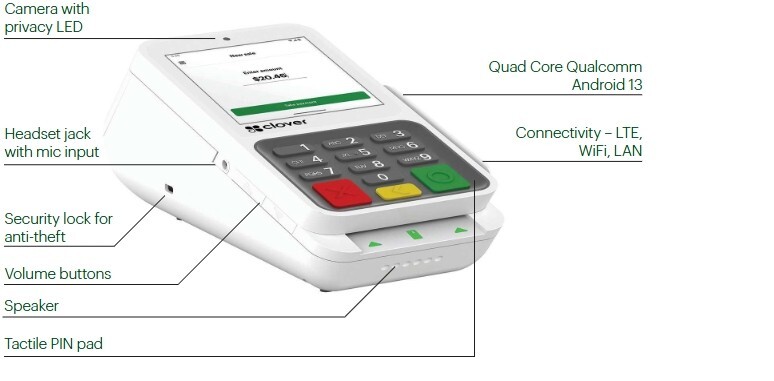 Clover compact (with new merchant processing account)