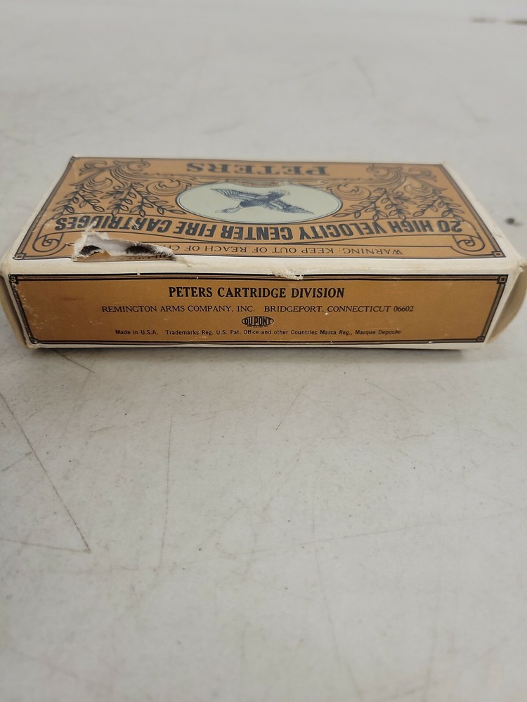 Vintage Peters 308 win shells box only