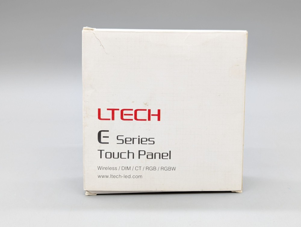 LTech E Series Touch Panel E2 LED Light Switch Dimmable Wireless CT RGB RGBW
