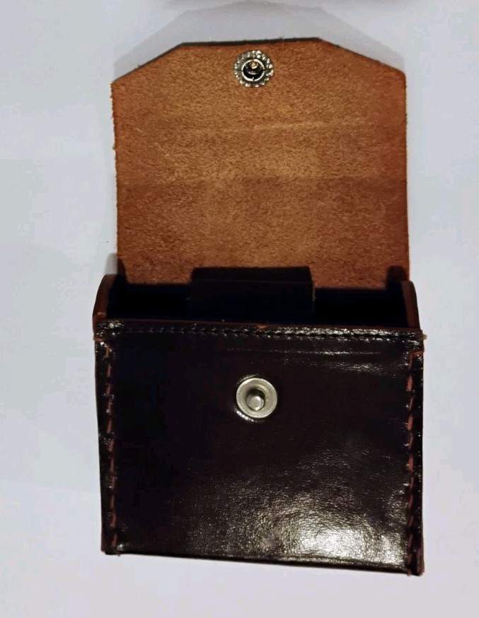 Lietz Pocket Transit Mount No. 8028-22 W/ Leather Case Vintage Japan