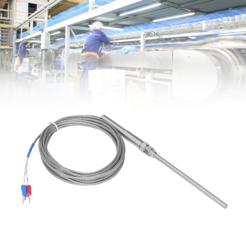 K Type Thermocouple High Accuracy Temperature Sensor Probe For Industrial Use☆