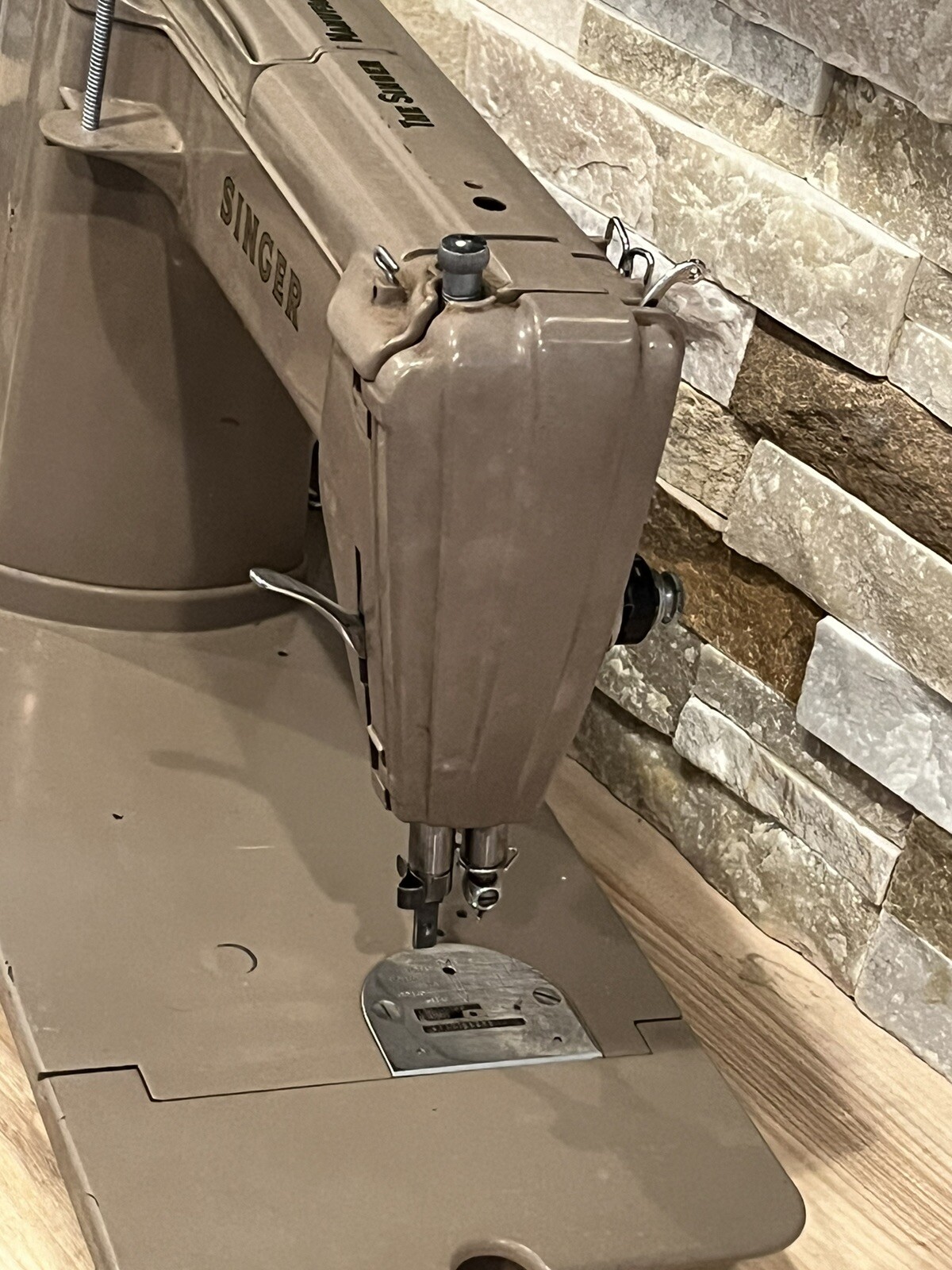 Vintage Heavy Duty Singer 301A Sewing Machine w/ Case & Original Accessories.