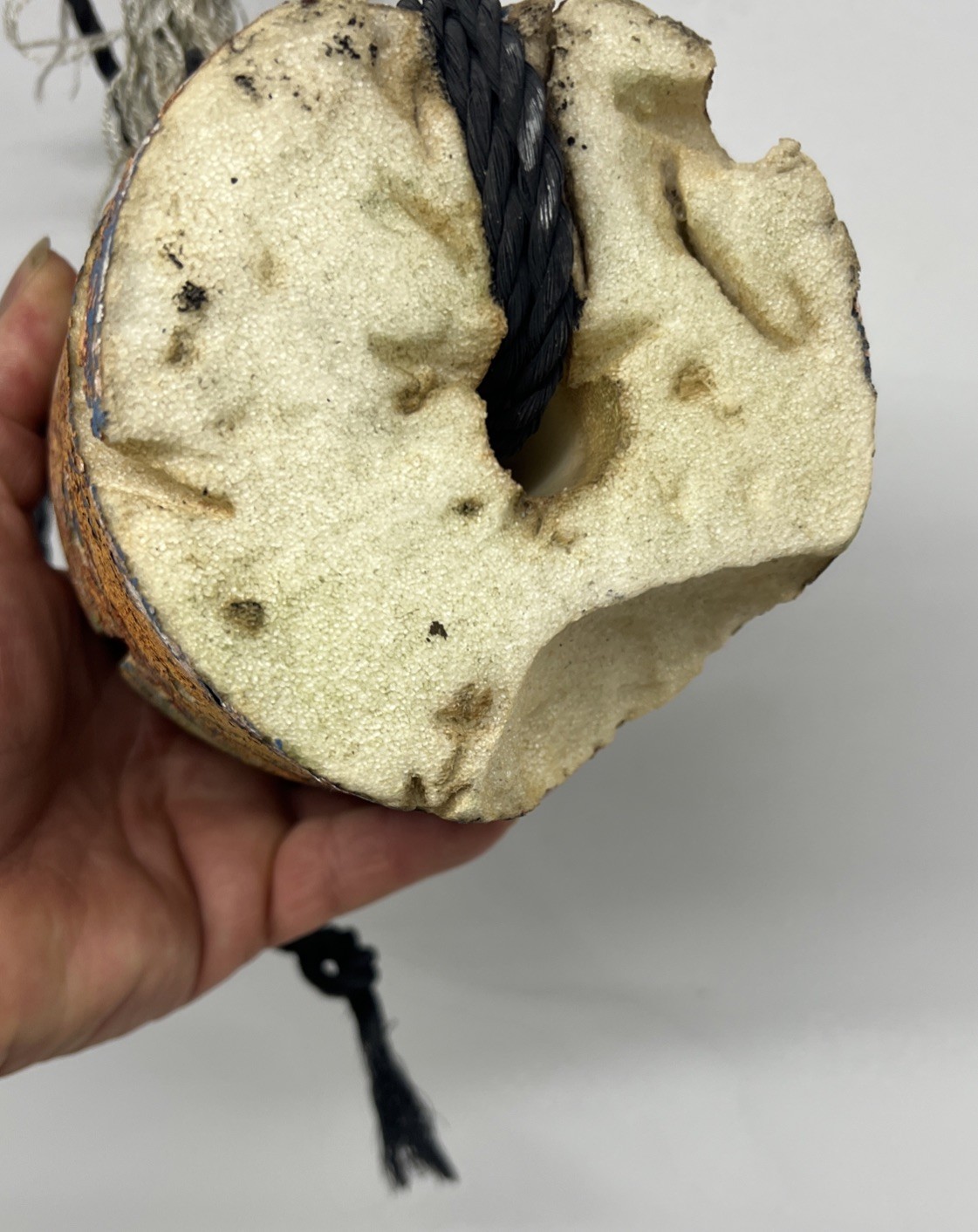 Crab Fish Pot Float Buoy Nautical Coastal Marine Shabby Chic Decor OBX Authentic