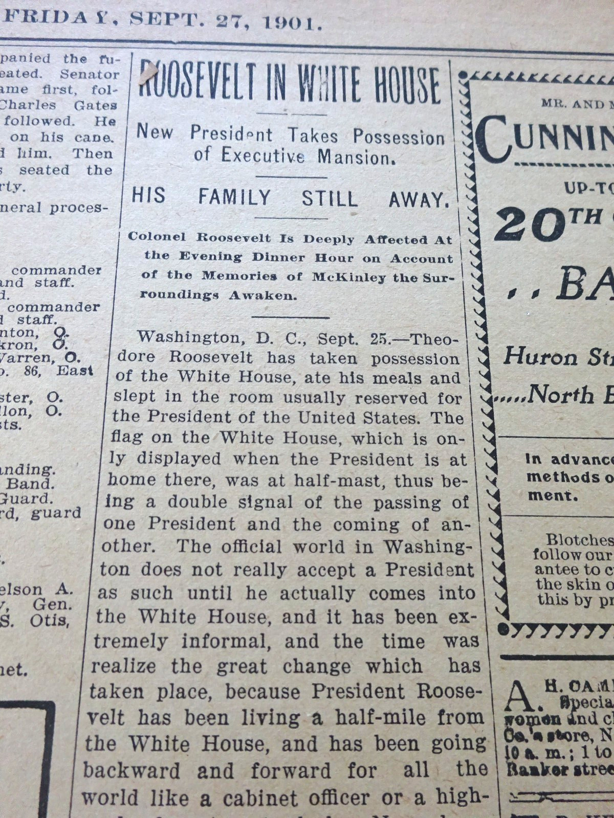 1901 Director Fred S.Stone and Black Detroit Orchestra Perform North Branch Fair