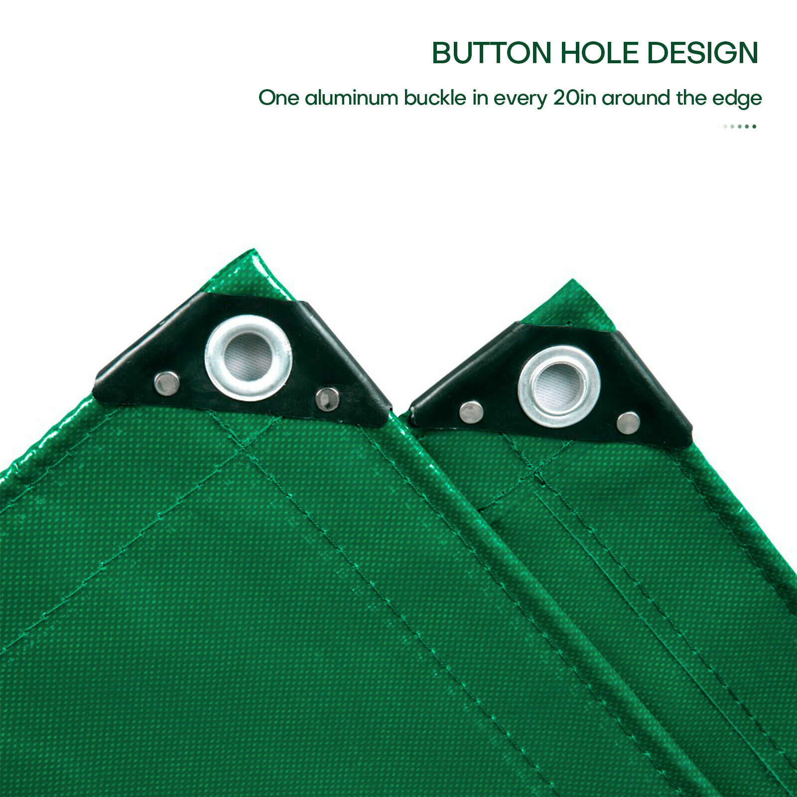 30'x20' Large 20Mil PVC Tarp Extreme Heavy Duty Coated Tarpaulin Canopies Shade