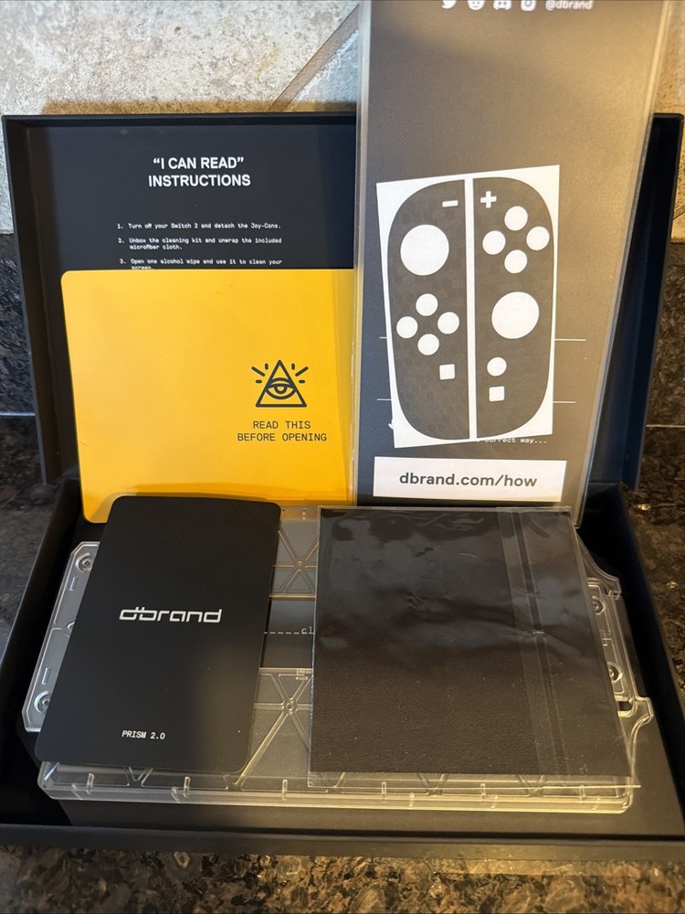dbrand | PRISM 2.0 | Screen Protector for Nintendo Switch 2