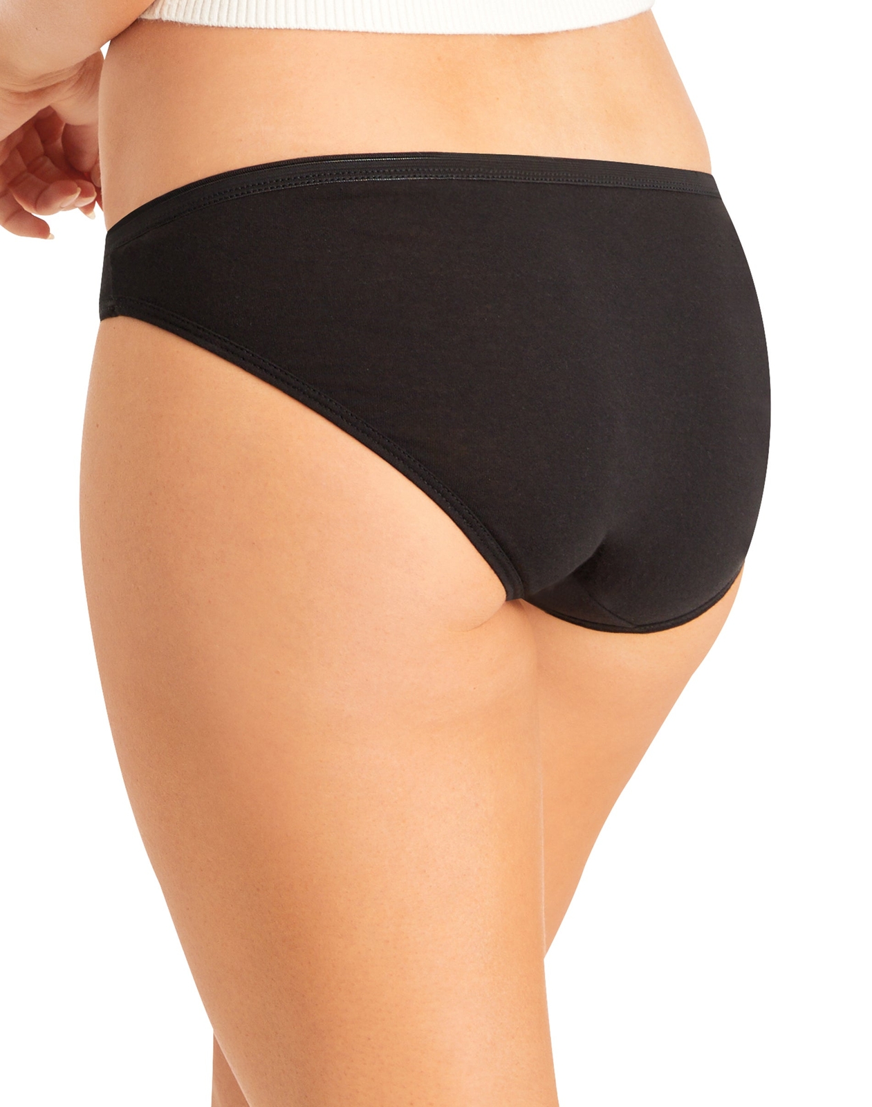 Hanes Cotton Bikini Panties 10-Pack Womens Ultra Soft Waistband Underwear Cotton