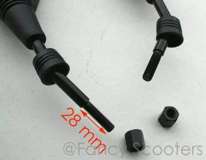 Vitacci Viper 150cc Scooter Mirror Set Black