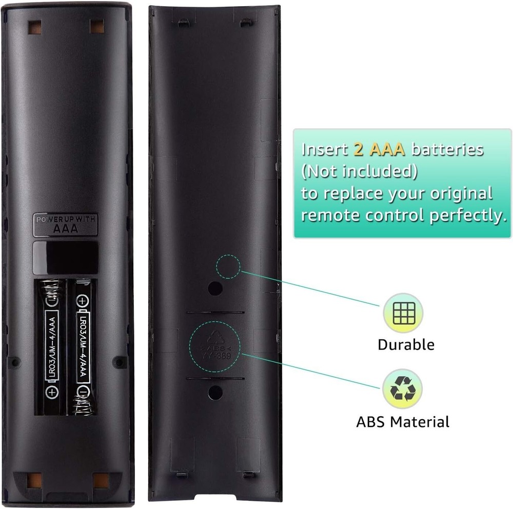 Vizio XRT136 Remote for E60-E3 E65-E0 E65-E1 E65-E3 M70-E3