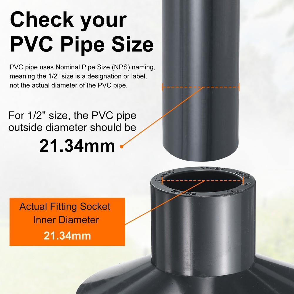3pcs Reduce Coupling 2 x 1/2" Increaser/Reducer Coupling Pipe Fitting