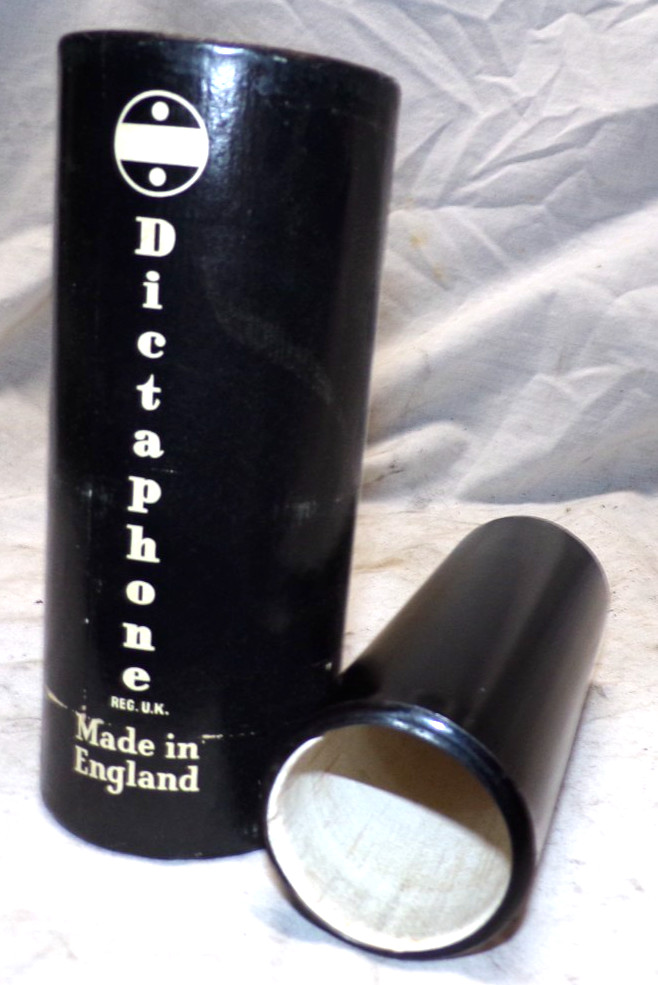 EDIPHONE DICATING CYLINDER PHONOGRAPH RECORD NO. 7