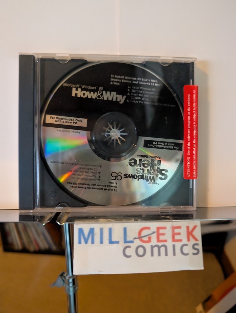 Windows 95 Starts Here - Windows 95 How & Why, PC CD-ROM - JD