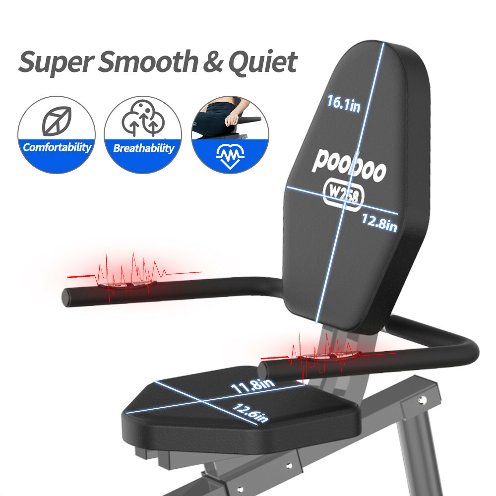 Magnetic Exercise Bike Indoor Cycling Bike Stationary Fitness Bike Home Workout