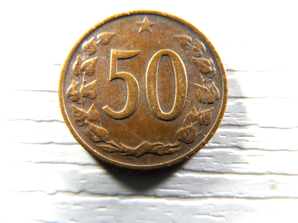 CZECHOSLAVAKIA 1963 50 Haleru