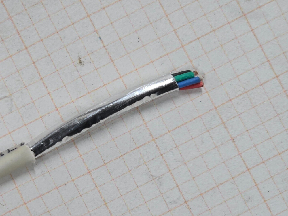 Southwire Genesis 3206 22/6C Shielded Plenum Control Cable CMP White /50ft