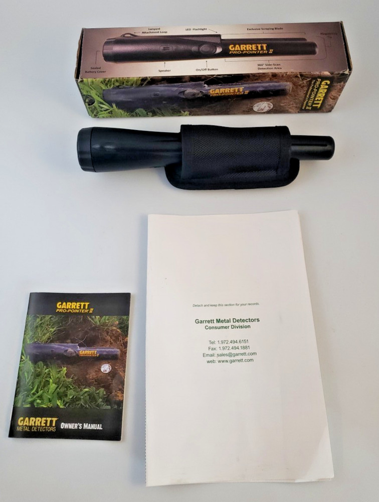Garrett ProPointer II Metal Detector w/Holster NIB