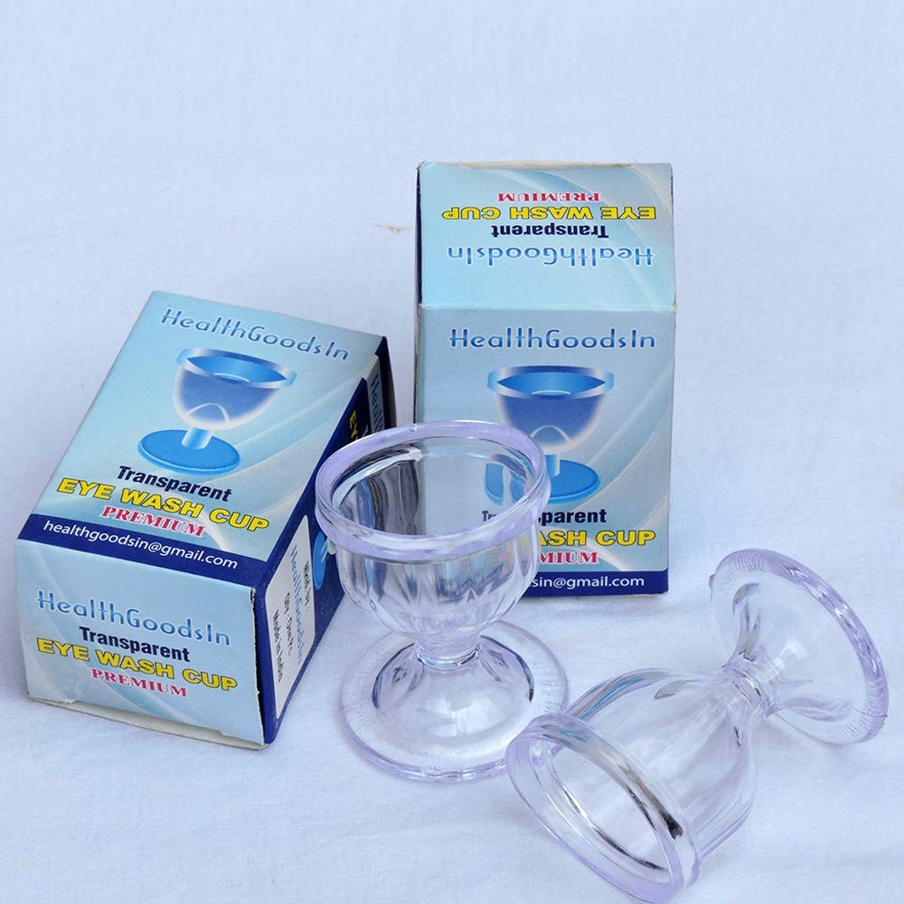 Eye Wash Cup Set of 2 for Keep Your Eyes Clean and Healthy