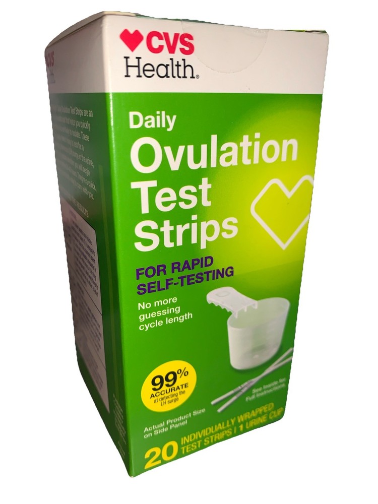 Daily Ovulation Test Strips/20 Individually Wrapped Tests/full Kit