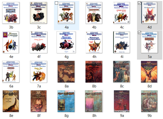 Giant Dungeons & Dragons Version 2 Collection Books Module's User Guide 250+ PDF